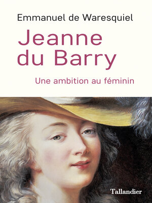 cover image of Jeanne du Barry